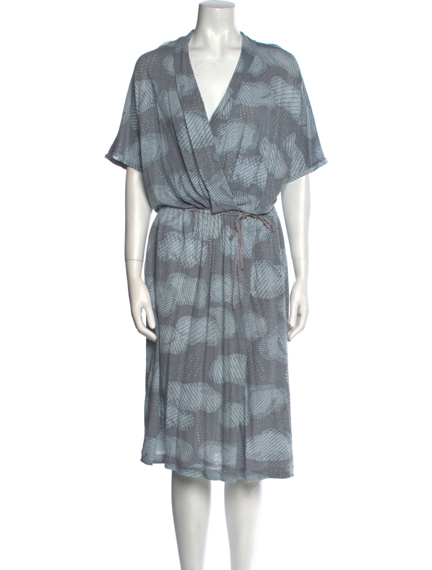 Mina Perhonen Linen Midi Length Dress