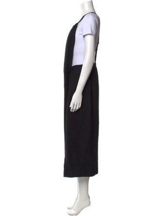 Mina Perhonen Wool Scoop Neck Jumpsuit