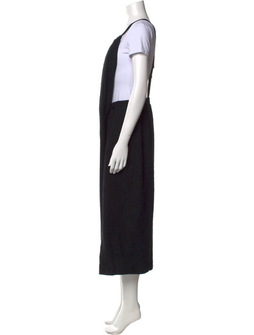 Mina Perhonen Wool Scoop Neck Jumpsuit