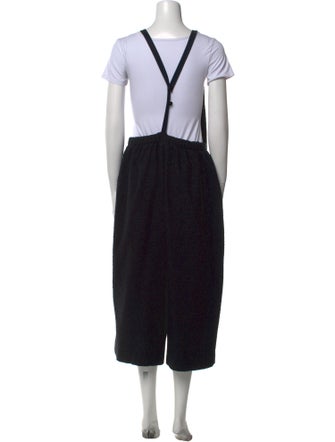 Mina Perhonen Wool Scoop Neck Jumpsuit