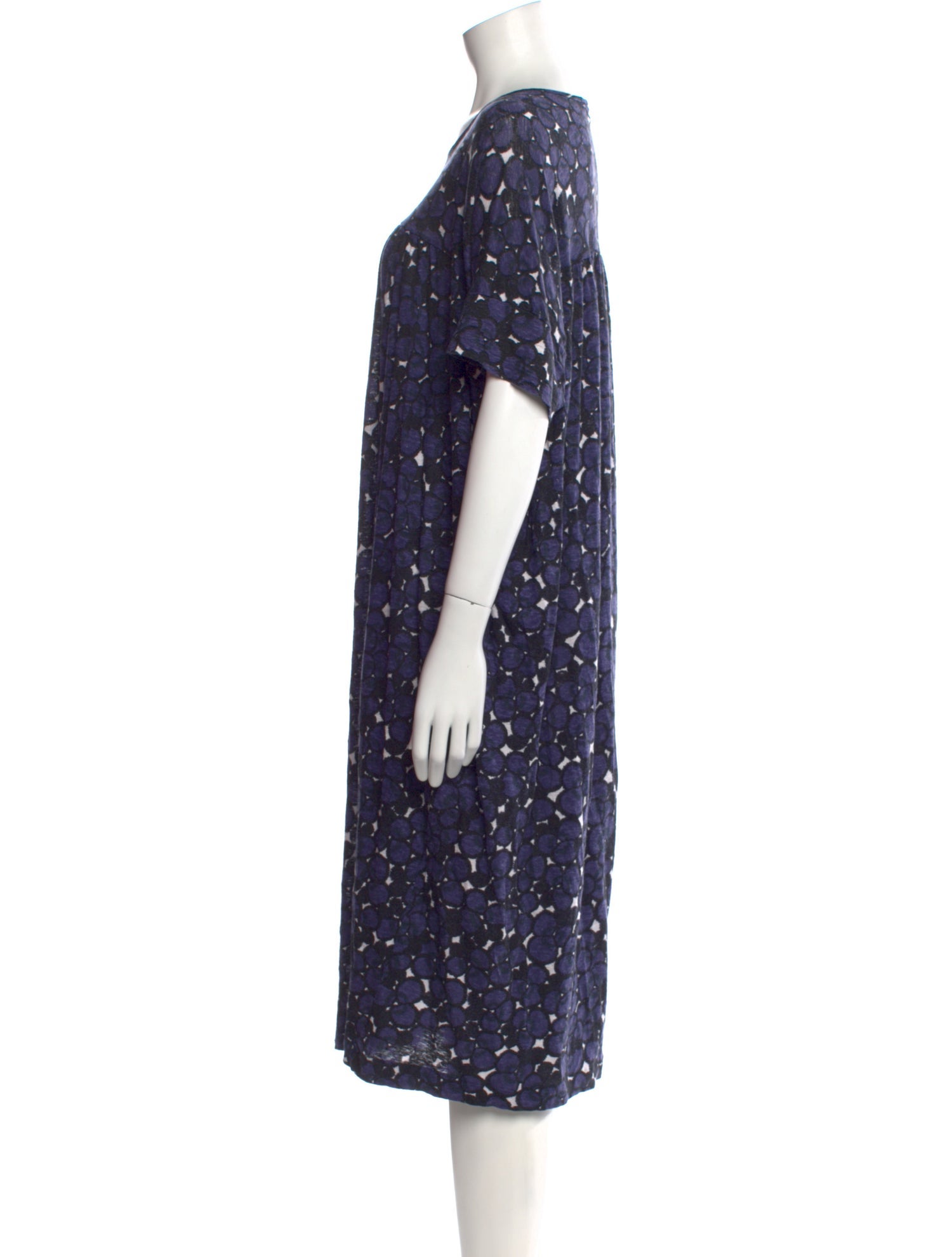 Mina Perhonen Linen Midi Length Dress