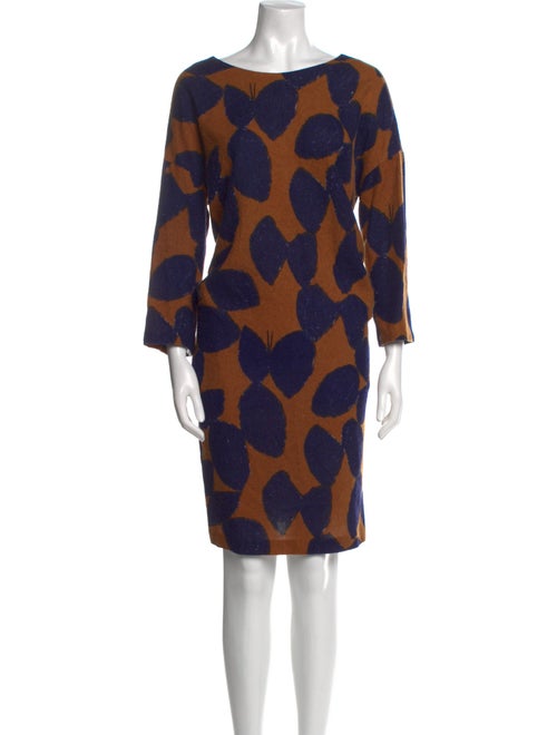 Mina Perhonen Cashmere Knee-Length Dress