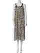 Mina Perhonen Printed Midi Length Dress