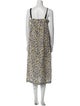 Mina Perhonen Printed Midi Length Dress