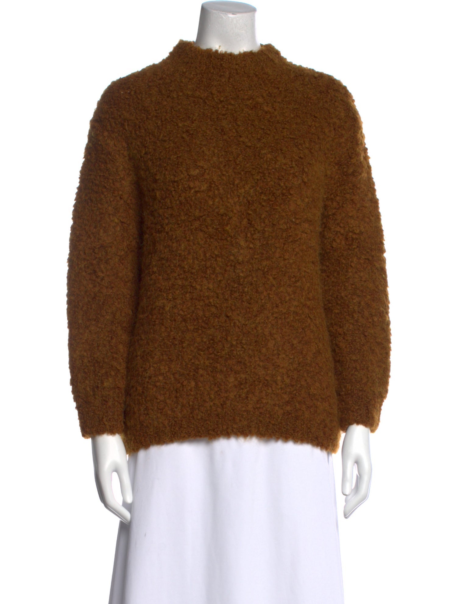 Mina Perhonen Wool Mock Neck Sweater