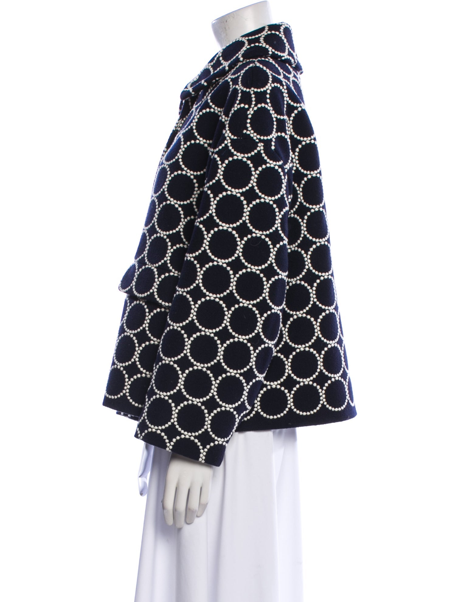 Mina Perhonen Wool Printed Jacket