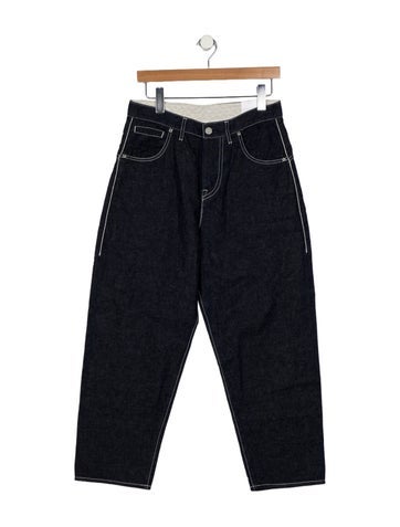 Pre-owned Minä Perhonen High-rise Straight Leg Jeans W/ Tags In Black