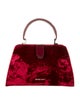 Ming Ray Florence Velvet Satchel