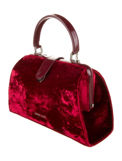 Ming Ray Florence Velvet Satchel