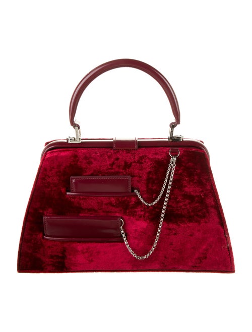 Ming Ray Florence Velvet Satchel