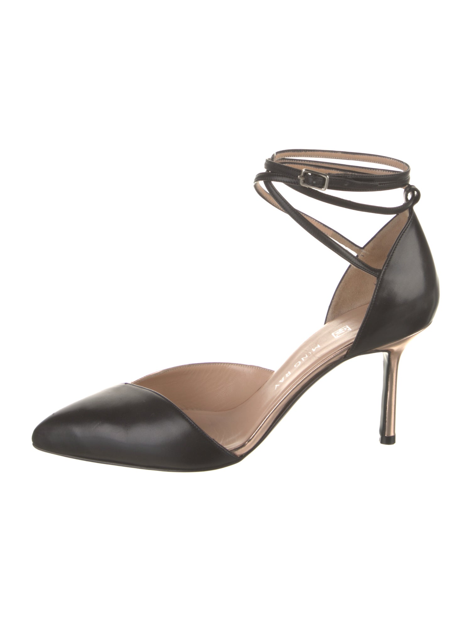 Ming Ray Leather D'Orsay Pumps