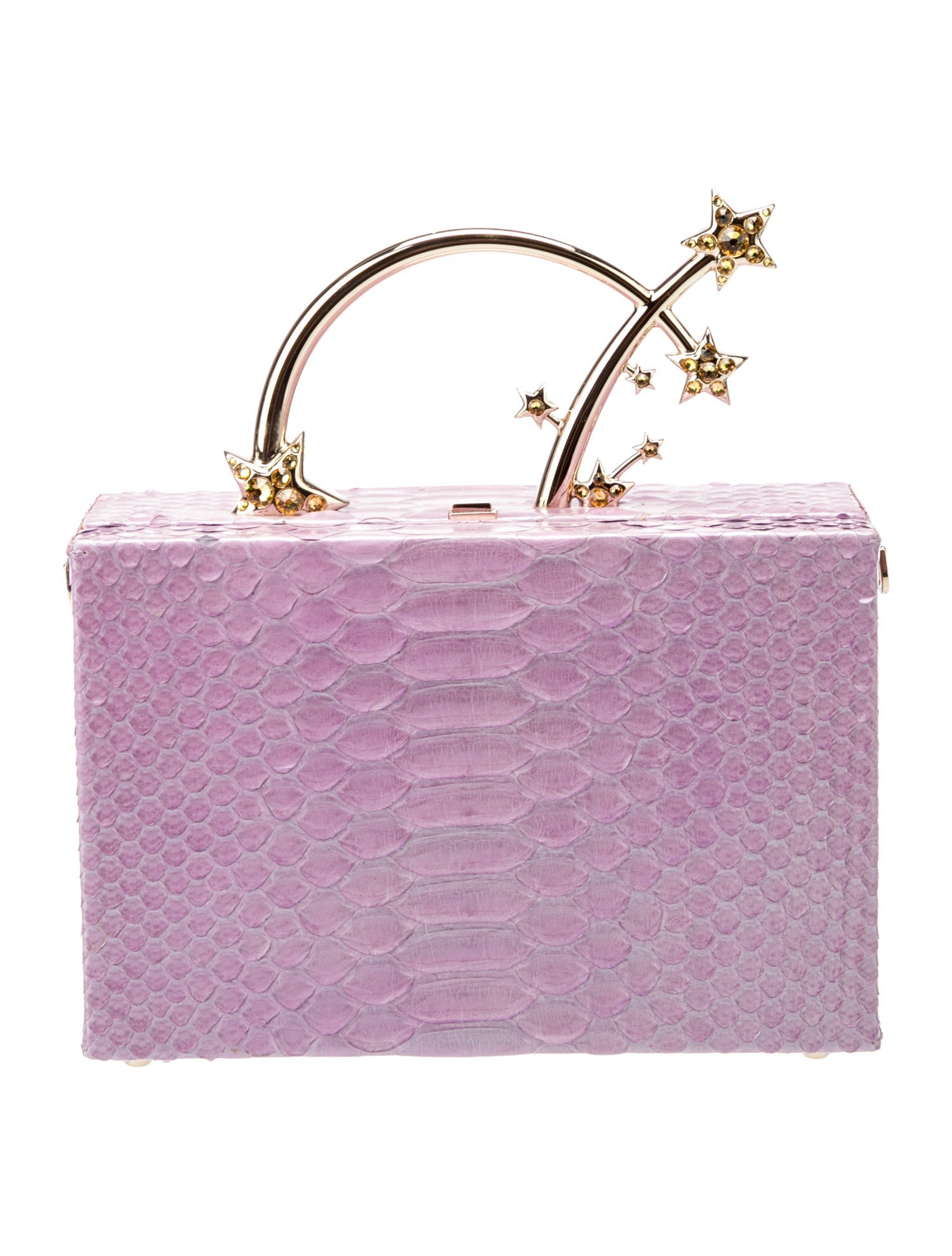 Ming Ray Python Top Handle Bag