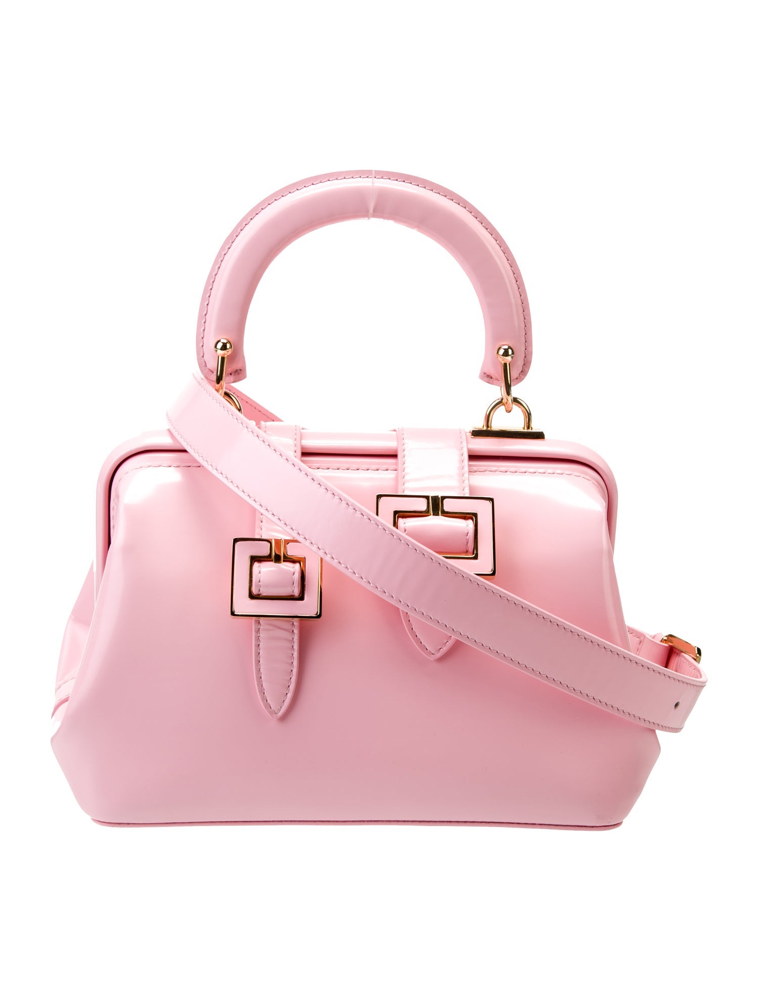 Ming Ray Leather Top Handle Bag w/ Tags