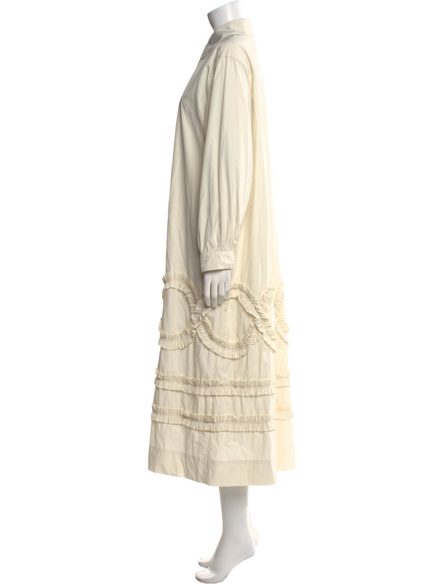 Minjukim Mock Neck Long Dress