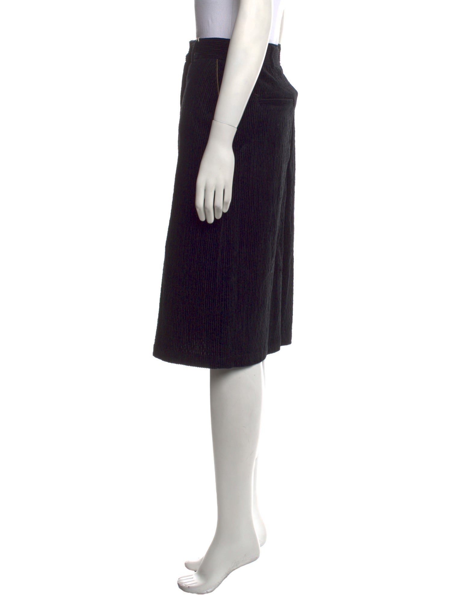 Momoni Beaded Accents Knee-Length Skirt