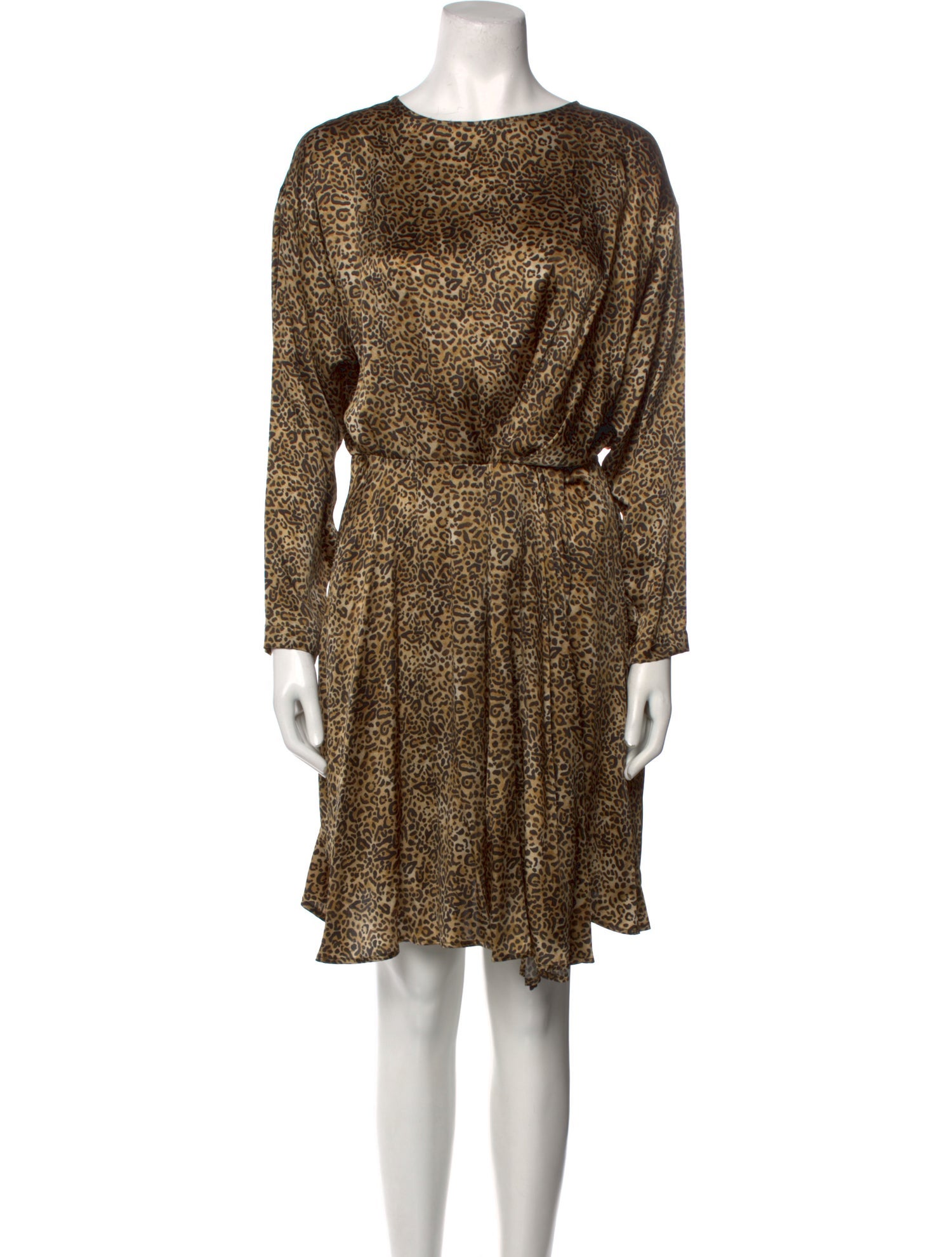 Momoni Silk Knee-Length Dress