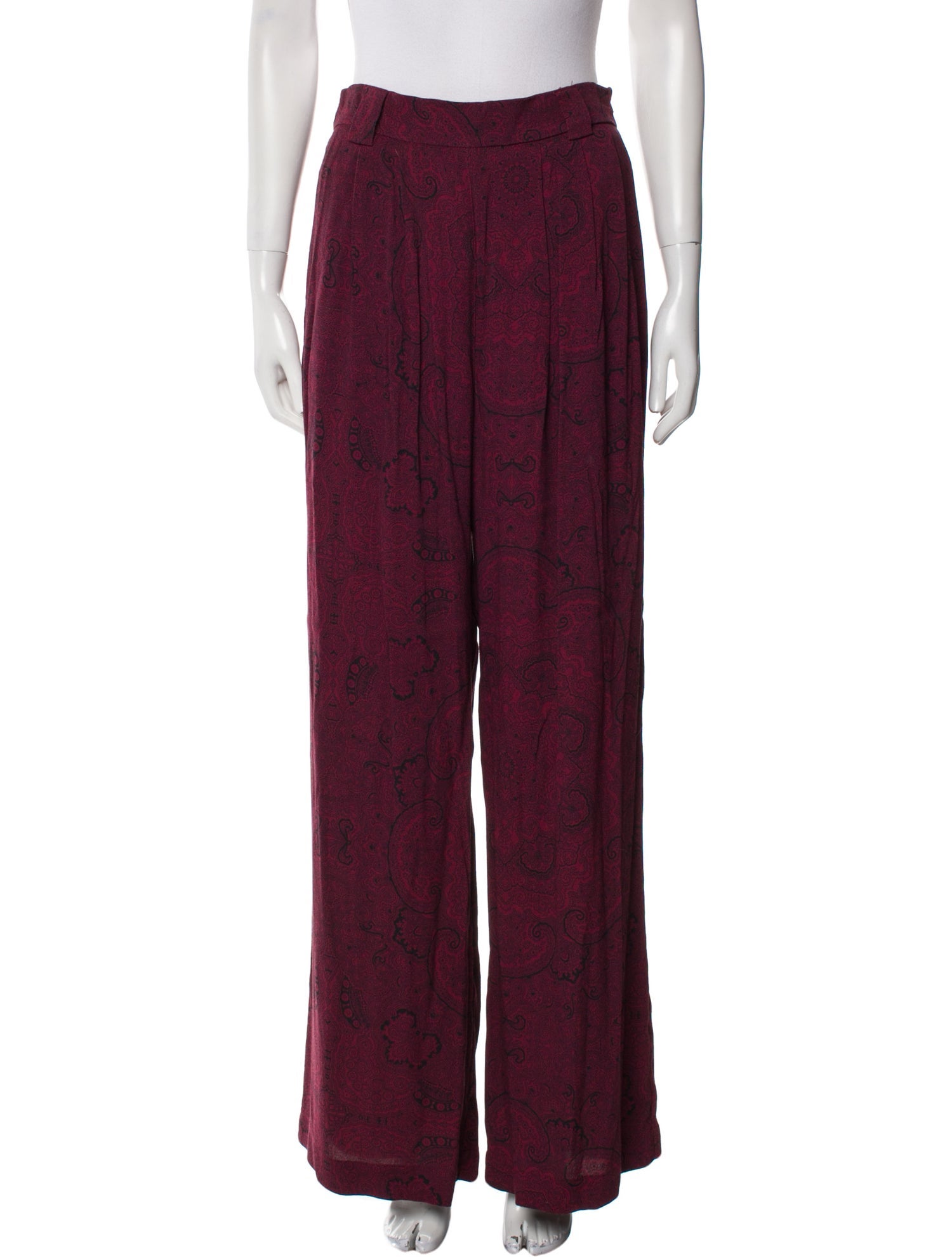 Momoni Floral Print Wide Leg Pants w/ Tags