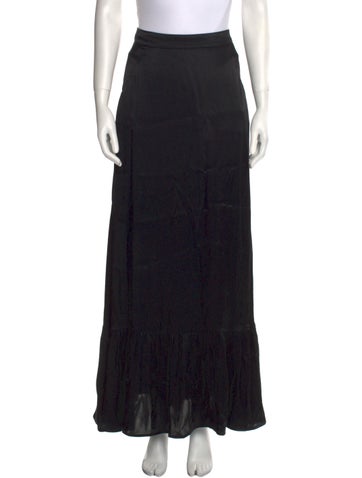 Momoni Skirts Ruffle Embellishment Long Skirt Us4, It40 | S