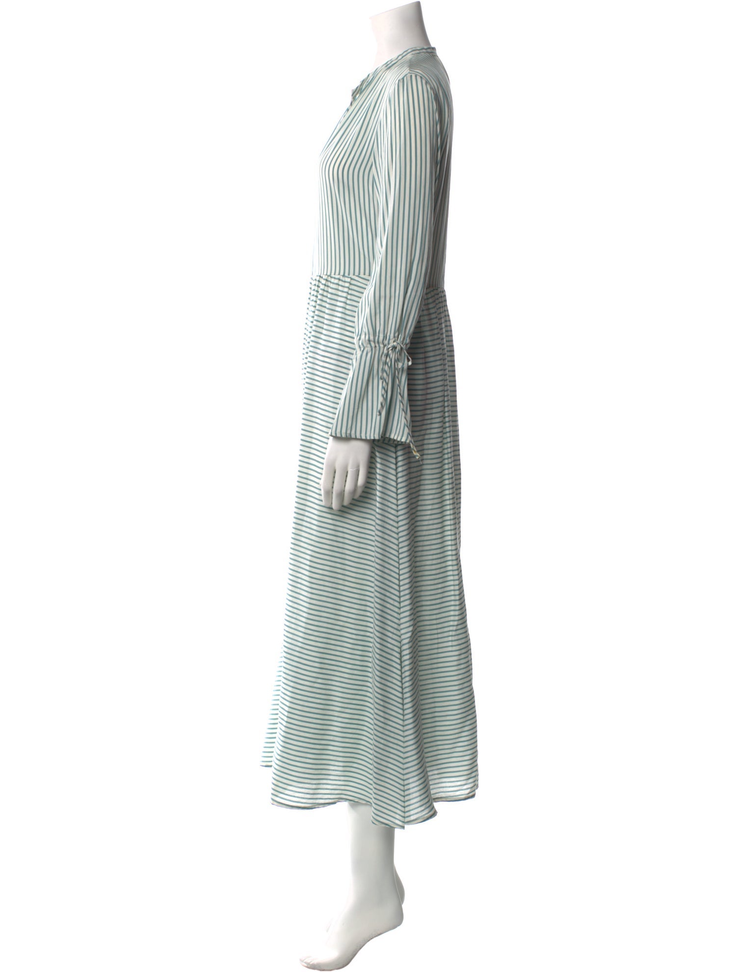 Momoni Striped Long Dress