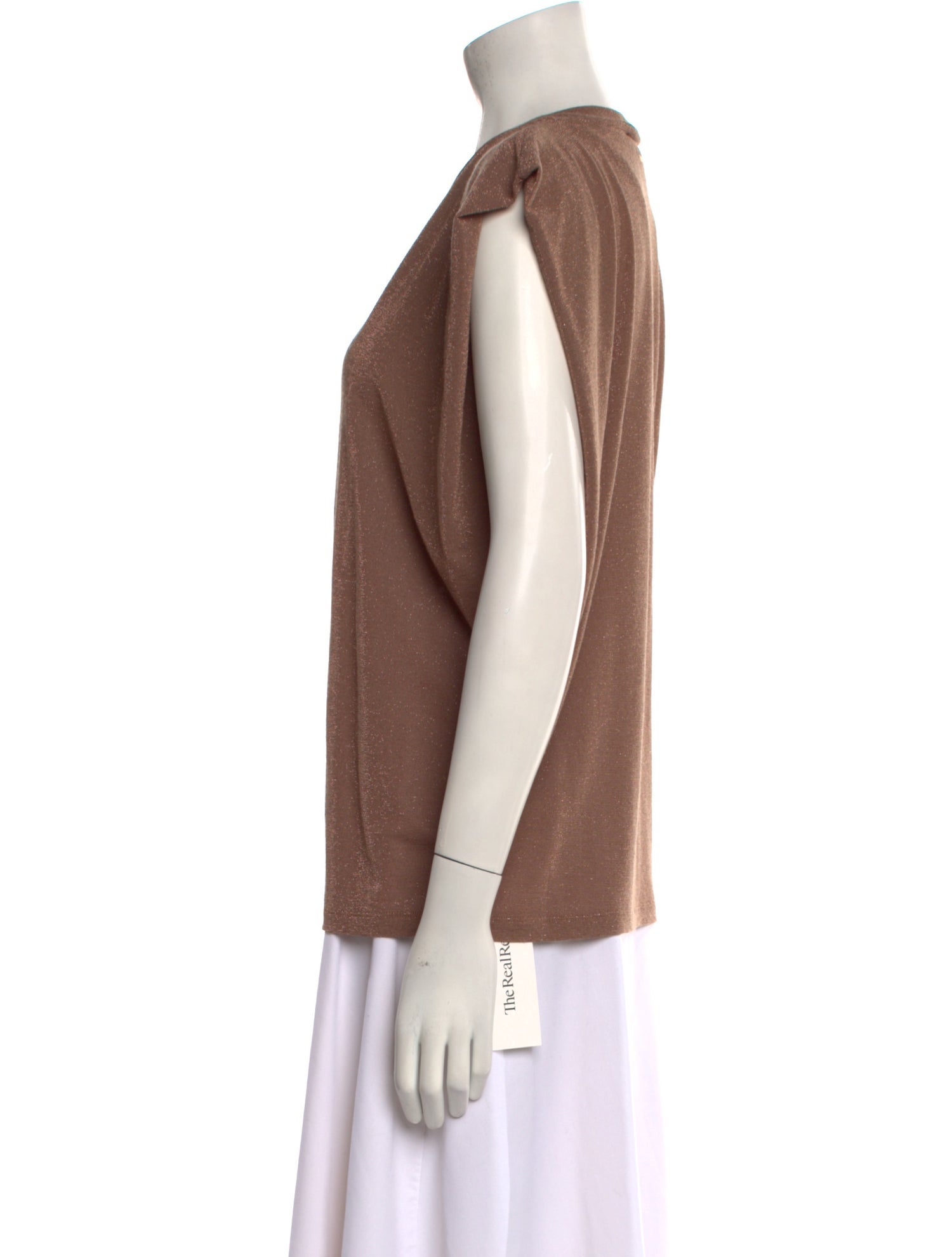 Momoni Scoop Neck Short Sleeve Top