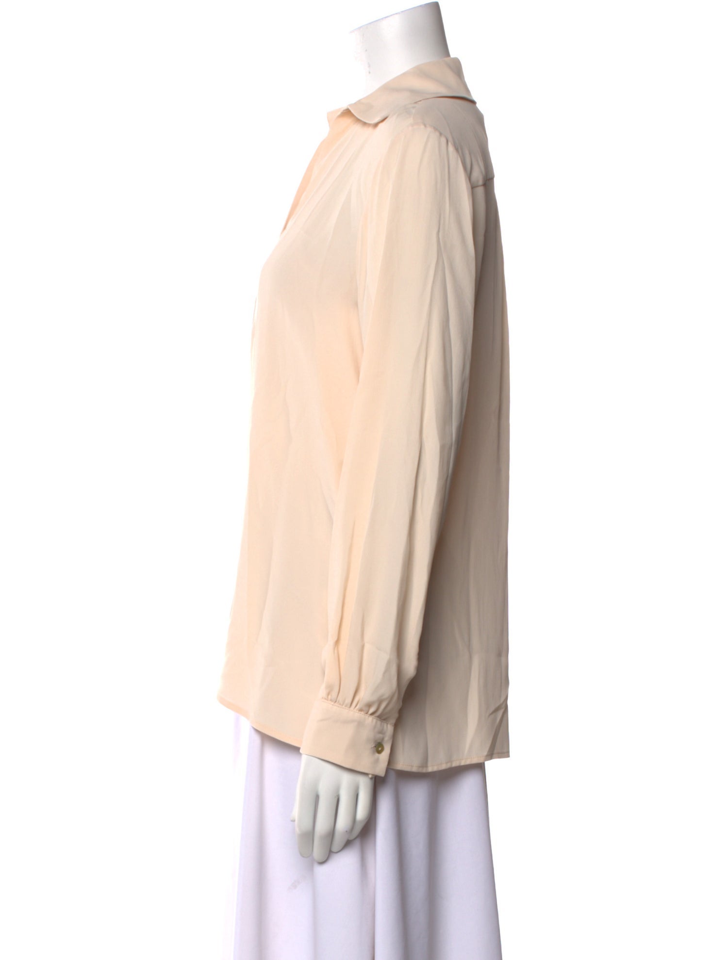 Momoni V-Neck Long Sleeve Blouse w/ Tags