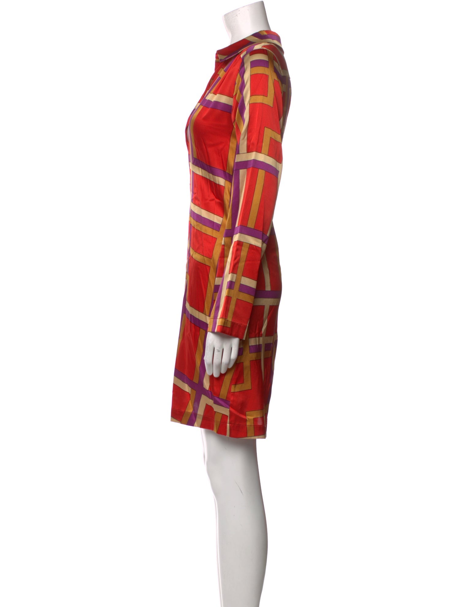 Momoni Silk Knee-Length Dress w/ Tags