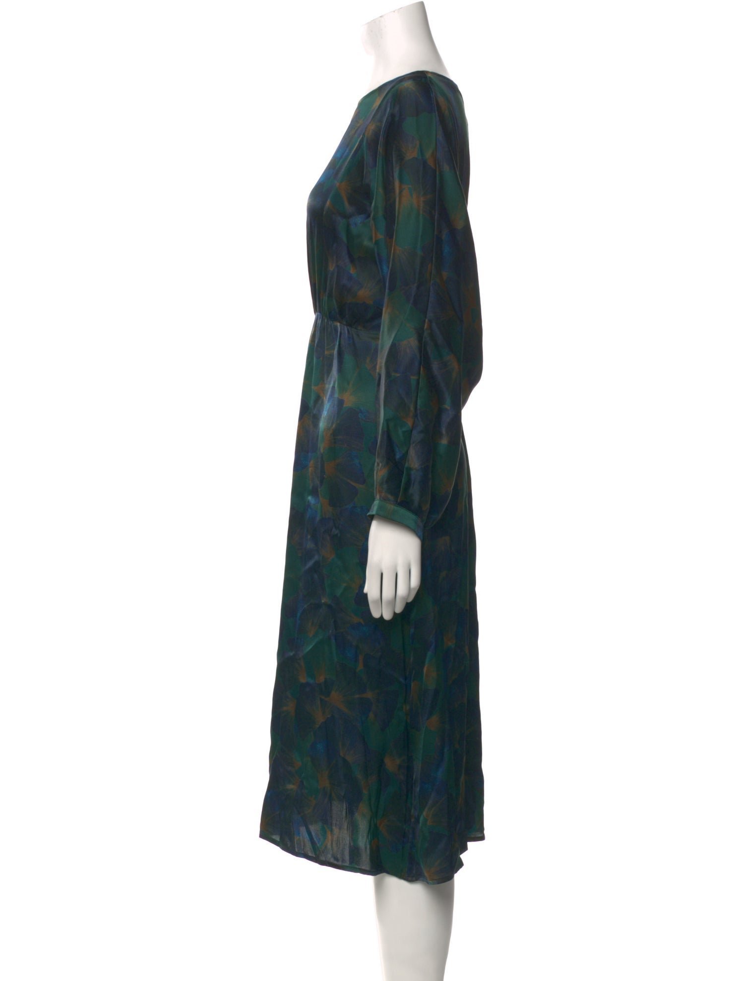 Momoni Silk Midi Length Dress