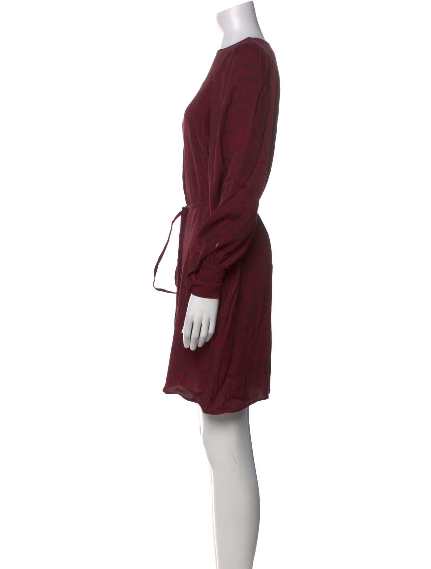 Momoni Crew Neck Mini Dress