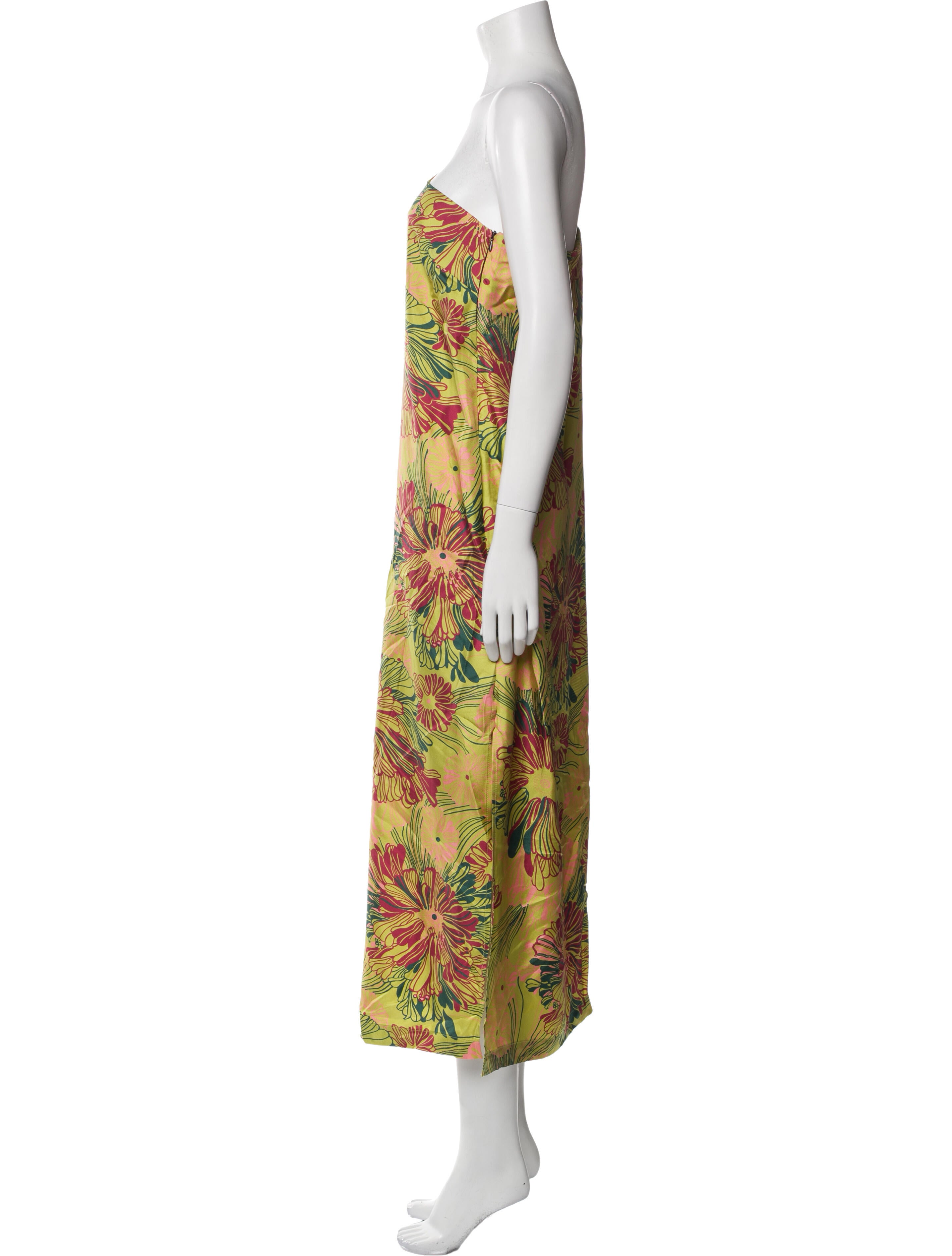 Momoni Silk Long Dress