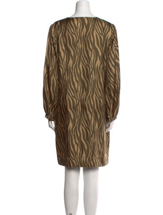 Momoni Silk Knee-Length Dress