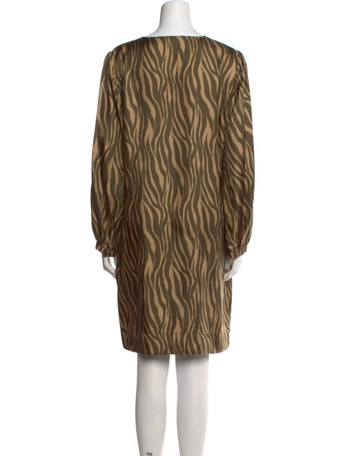 Momoni Silk Knee-Length Dress