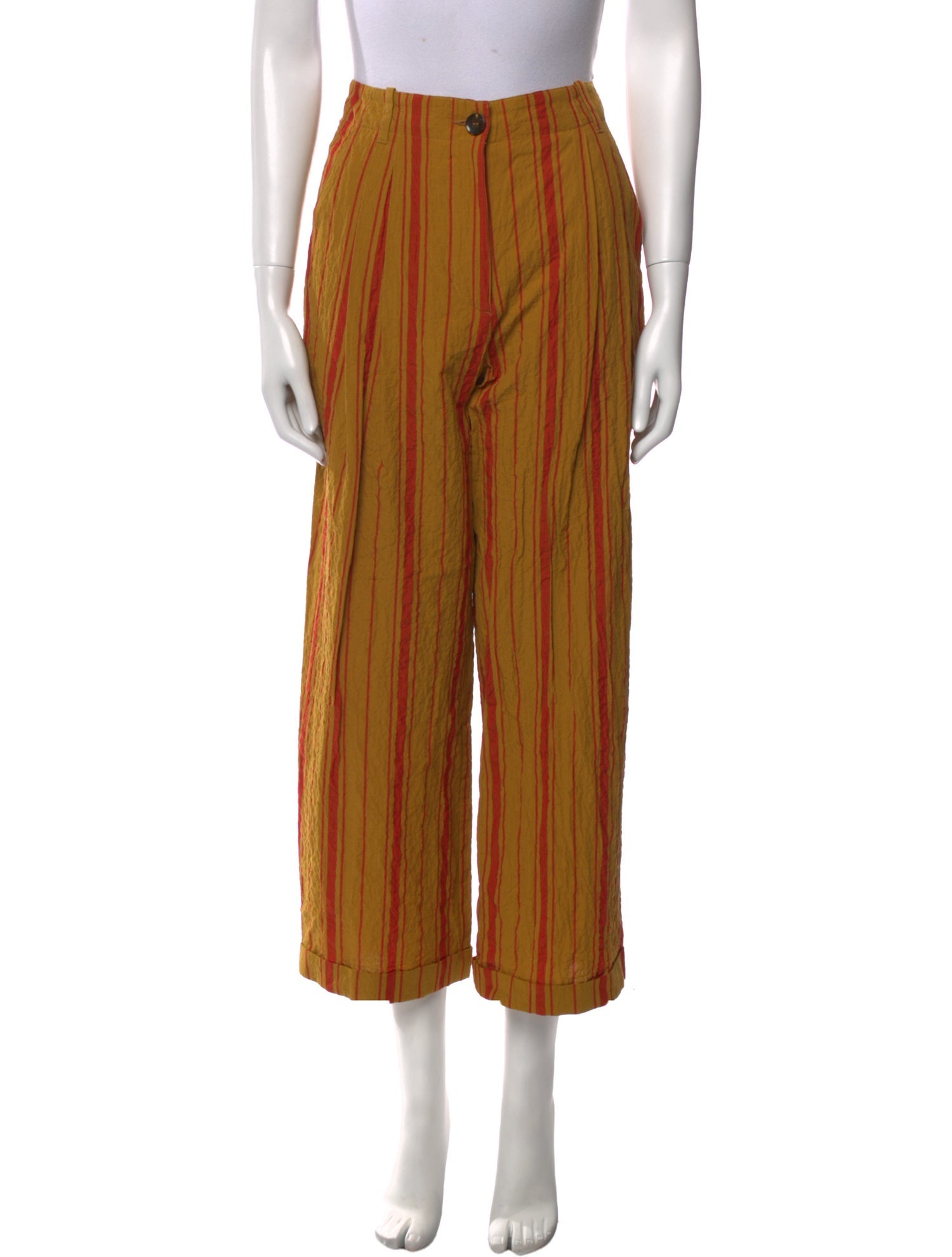 Momoni Striped Wide Leg Pants