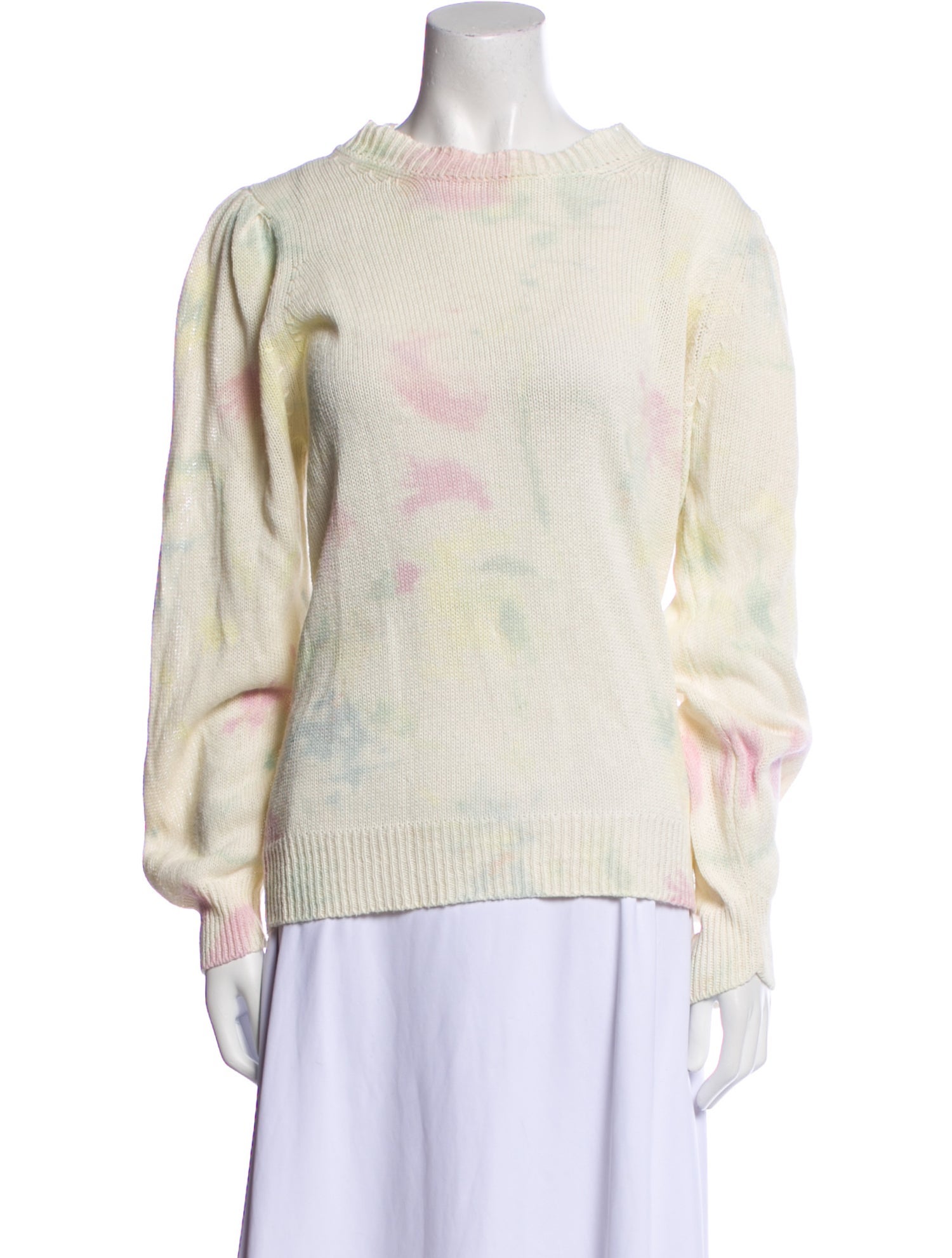 Momoni Printed Scoop Neck Sweatshirt