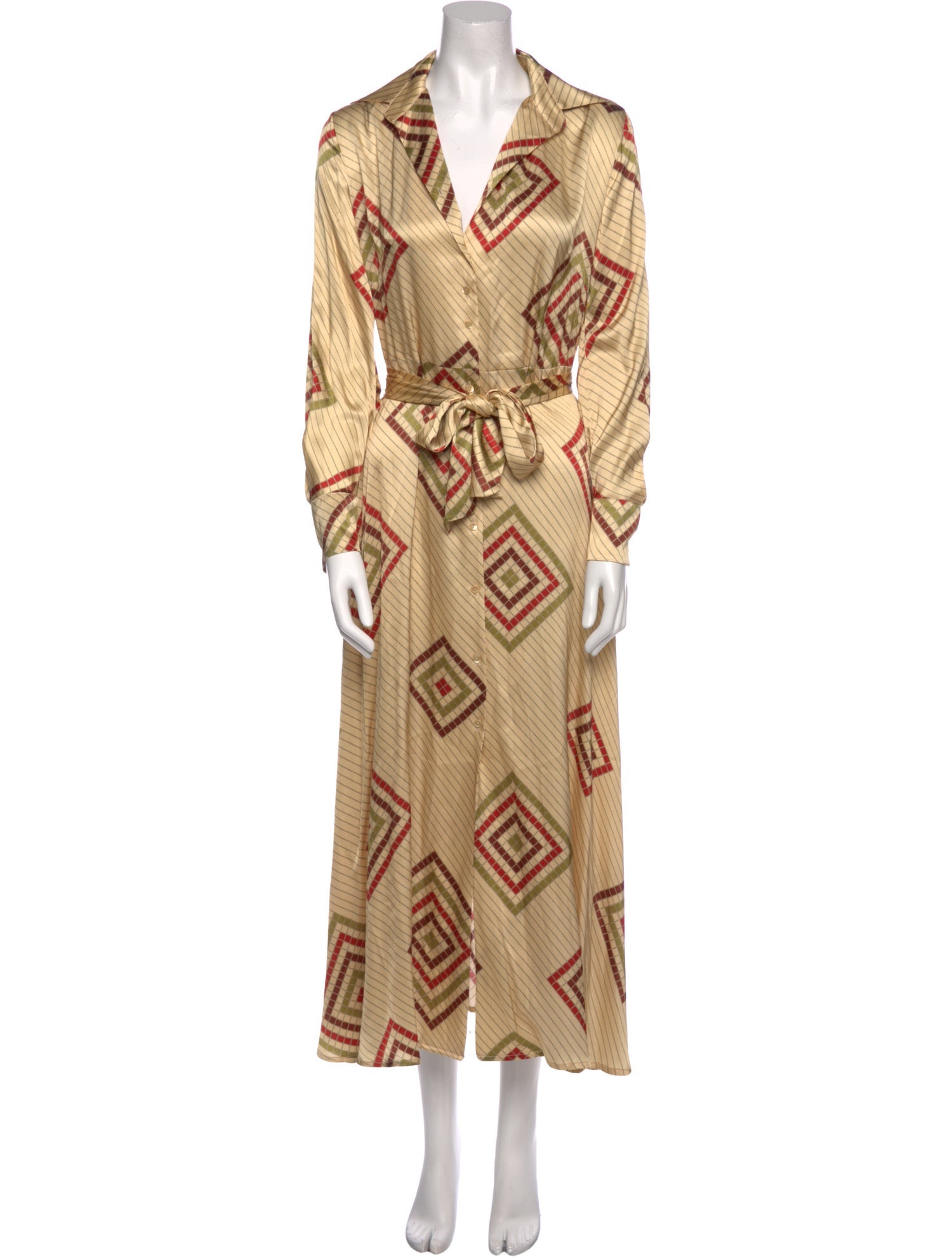 Momoni Silk Long Dress