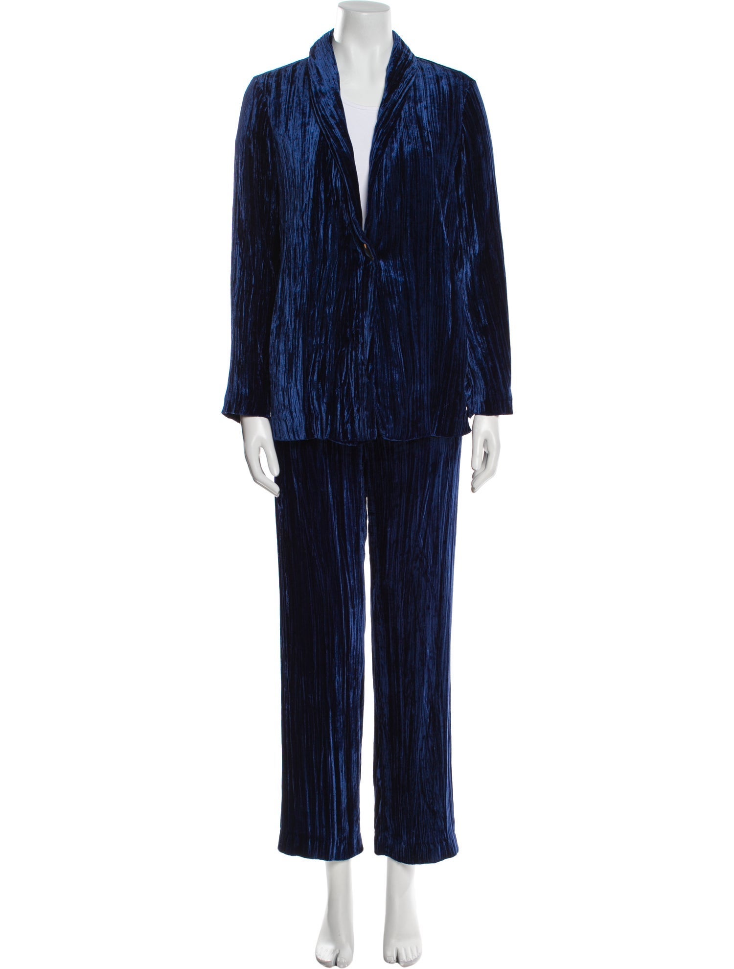 Momoni Pleated Accents Pant Set