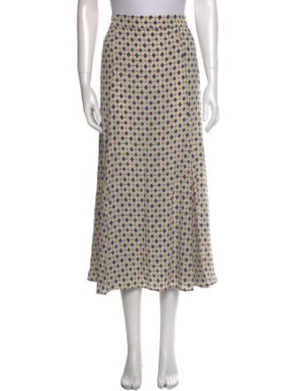 Momoni Silk Midi Length Skirt