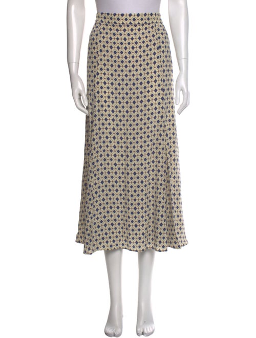 Momoni Silk Midi Length Skirt