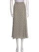 Momoni Silk Midi Length Skirt