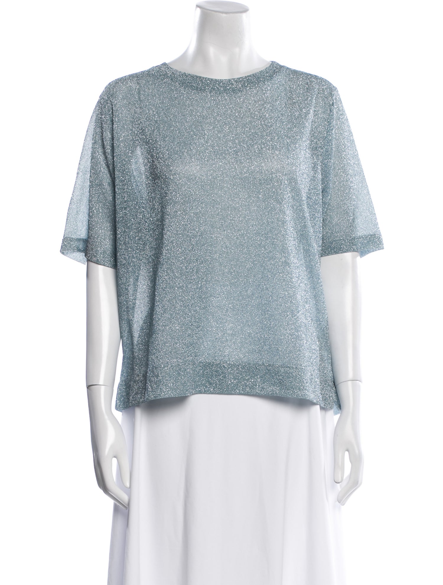 Momoni Bateau Neckline Short Sleeve T-Shirt