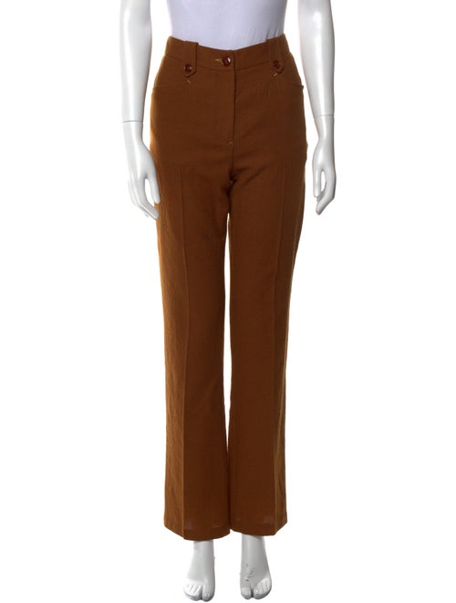 Momoni Virgin Wool Straight Leg Pants