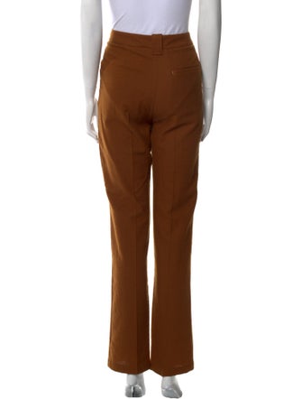 Momoni Virgin Wool Straight Leg Pants