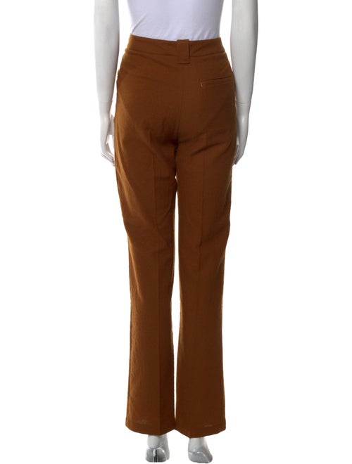 Momoni Virgin Wool Straight Leg Pants