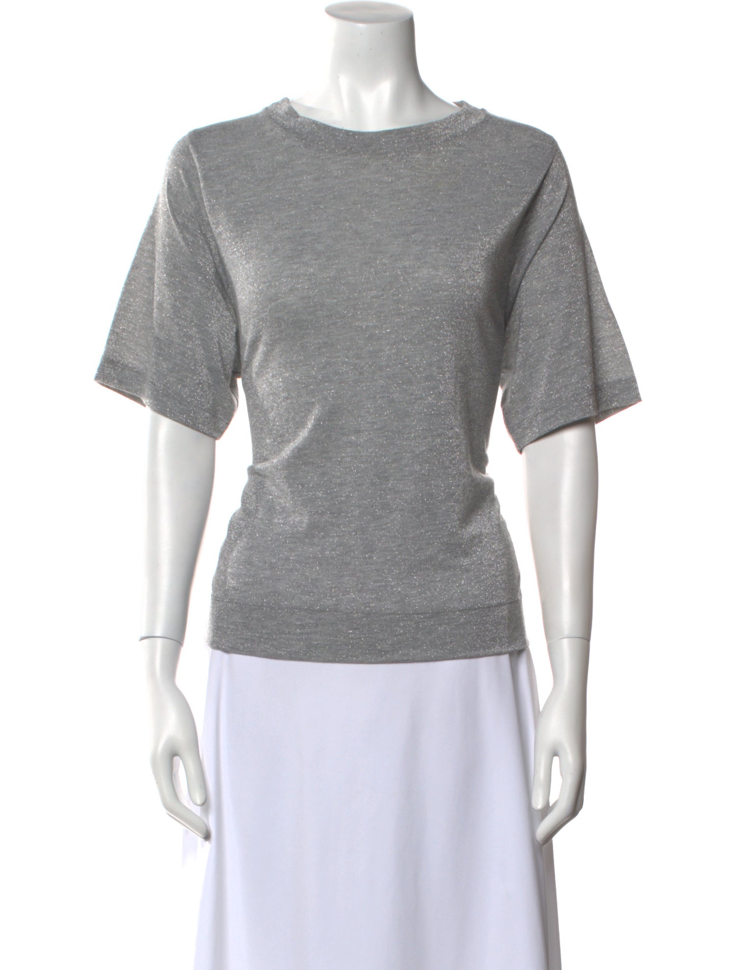 Momoni Bateau Neckline Short Sleeve T-Shirt