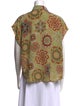 Momoni Silk Floral Print Blouse