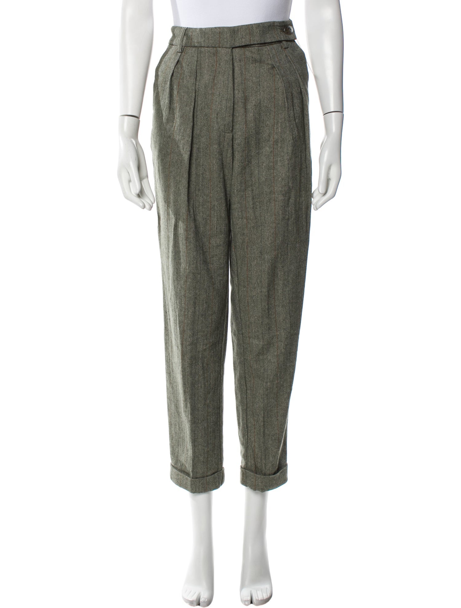 Momoni Wool Straight Leg Pants
