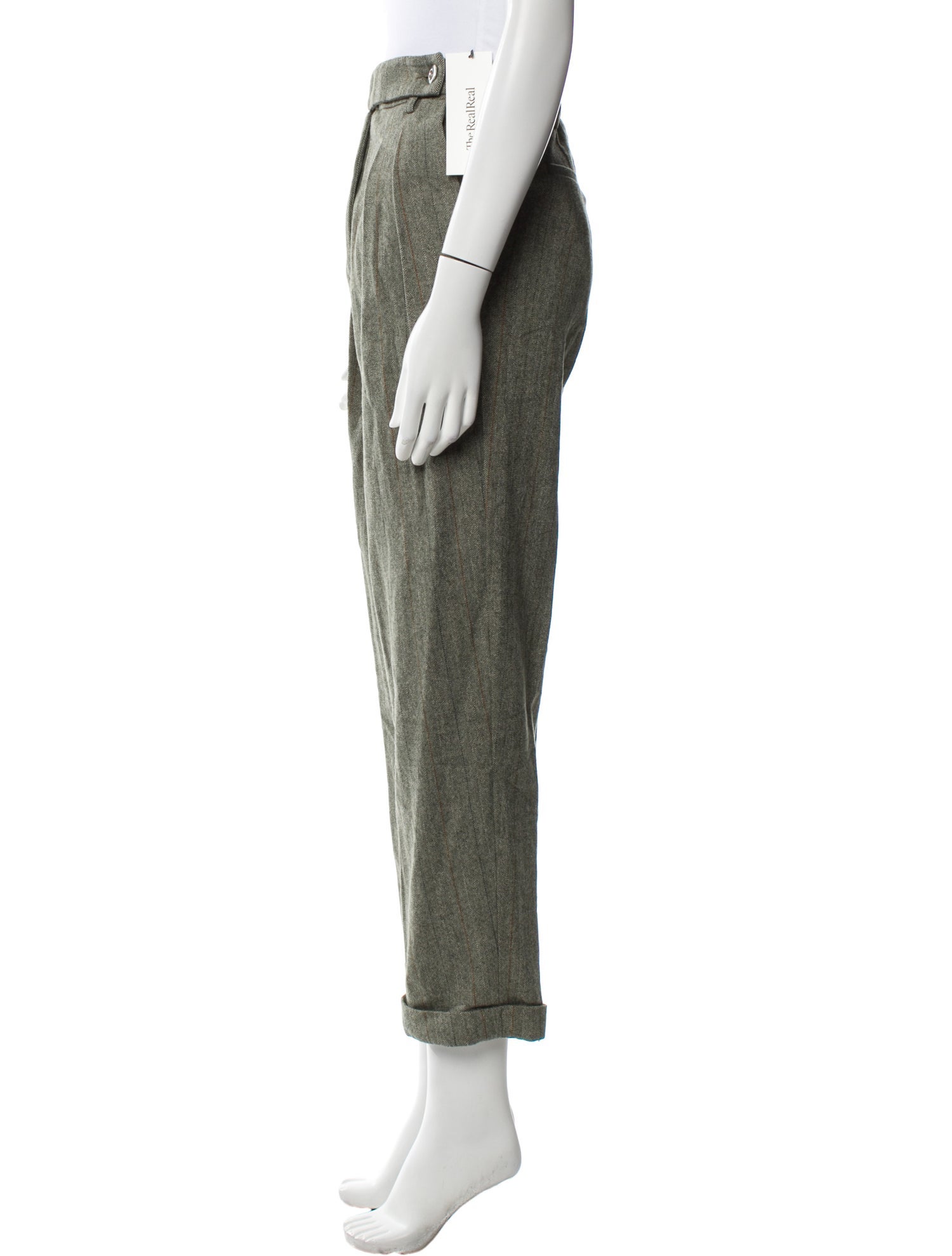 Momoni Wool Straight Leg Pants