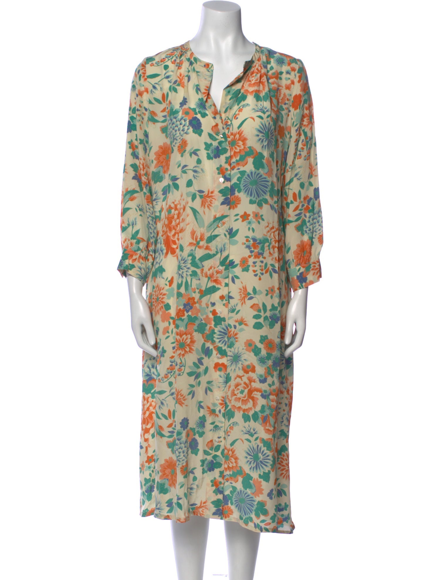 Momoni Silk Midi Length Dress