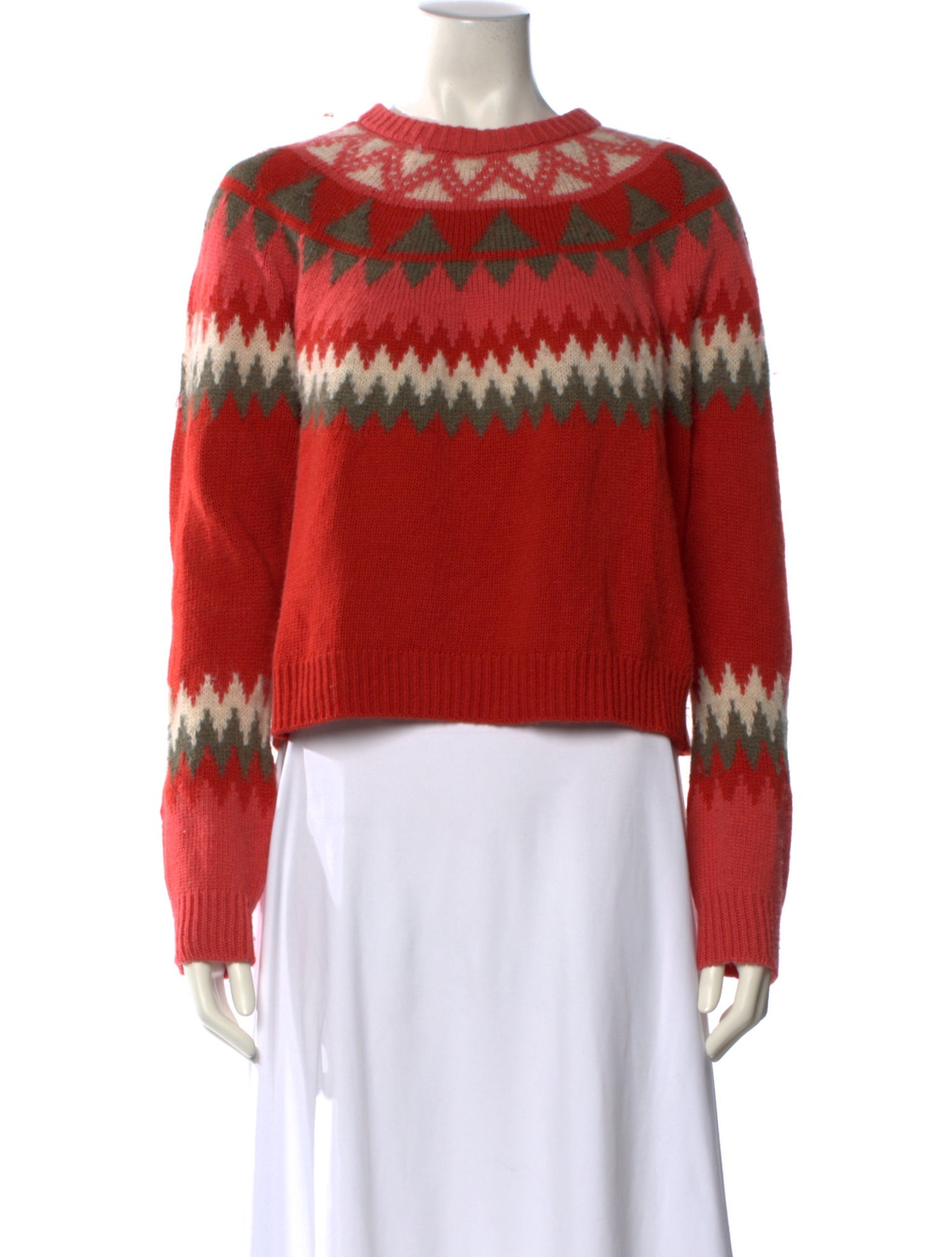 Momoni Wool Printed Sweater