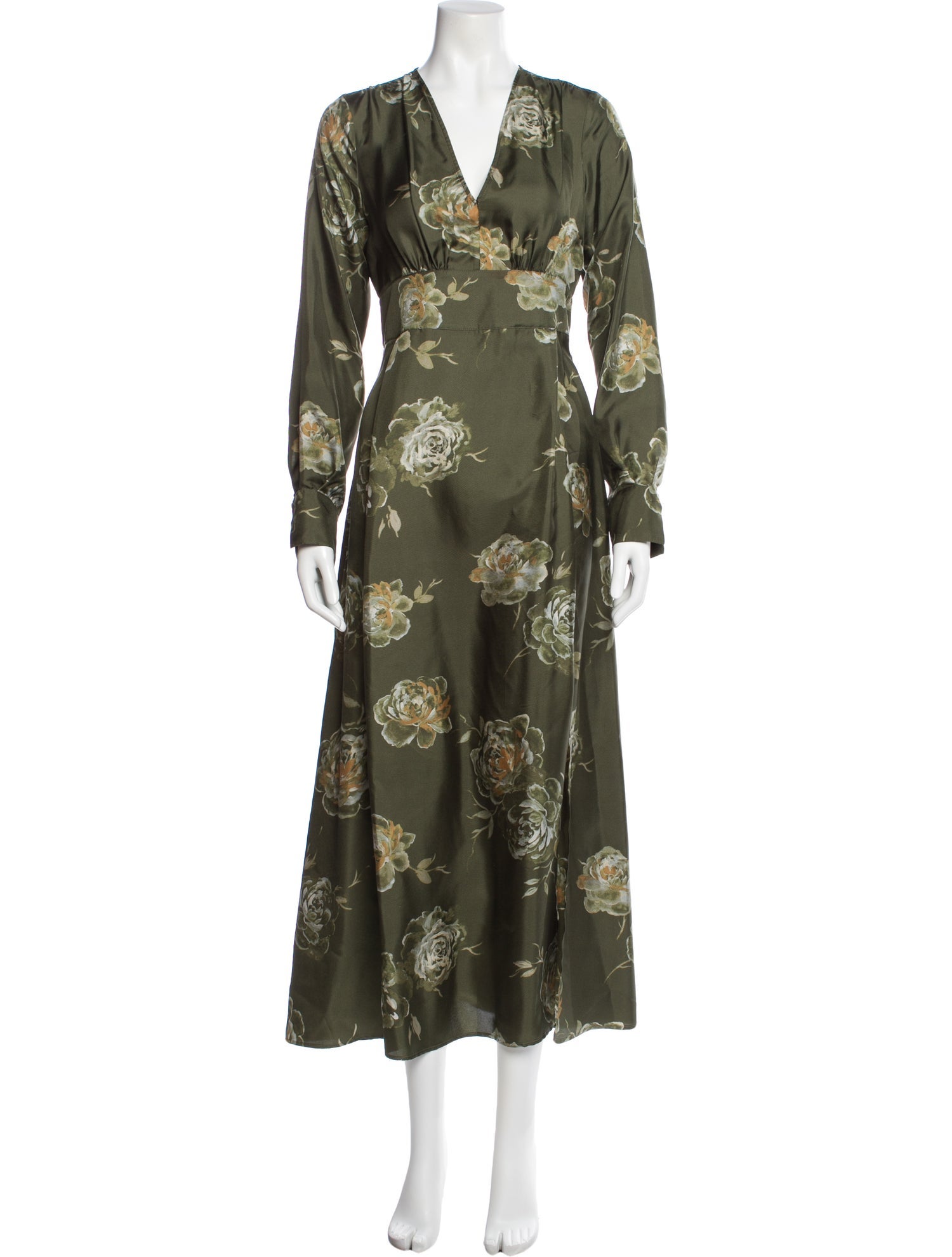 Momoni Silk Long Dress w/ Tags