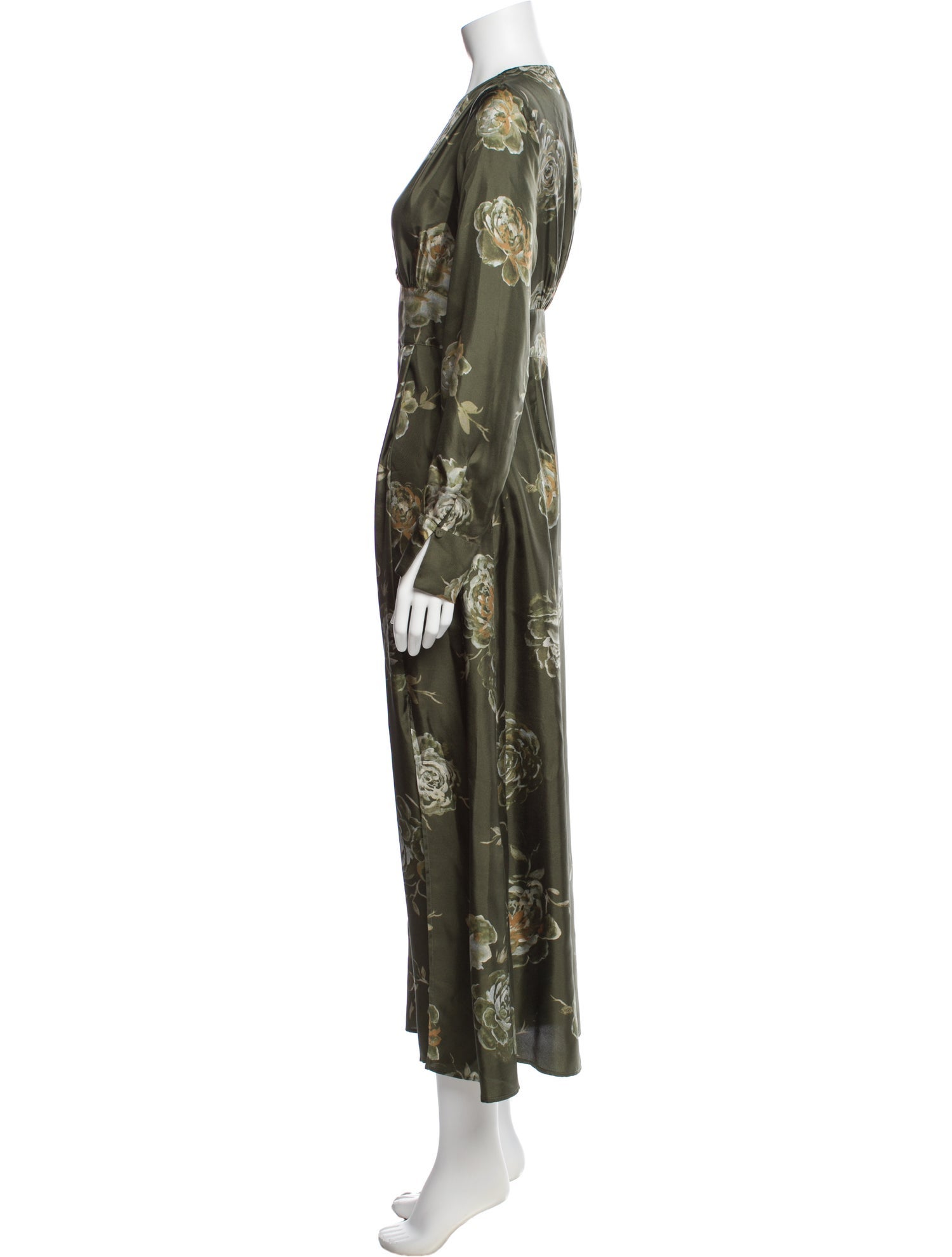 Momoni Silk Long Dress w/ Tags